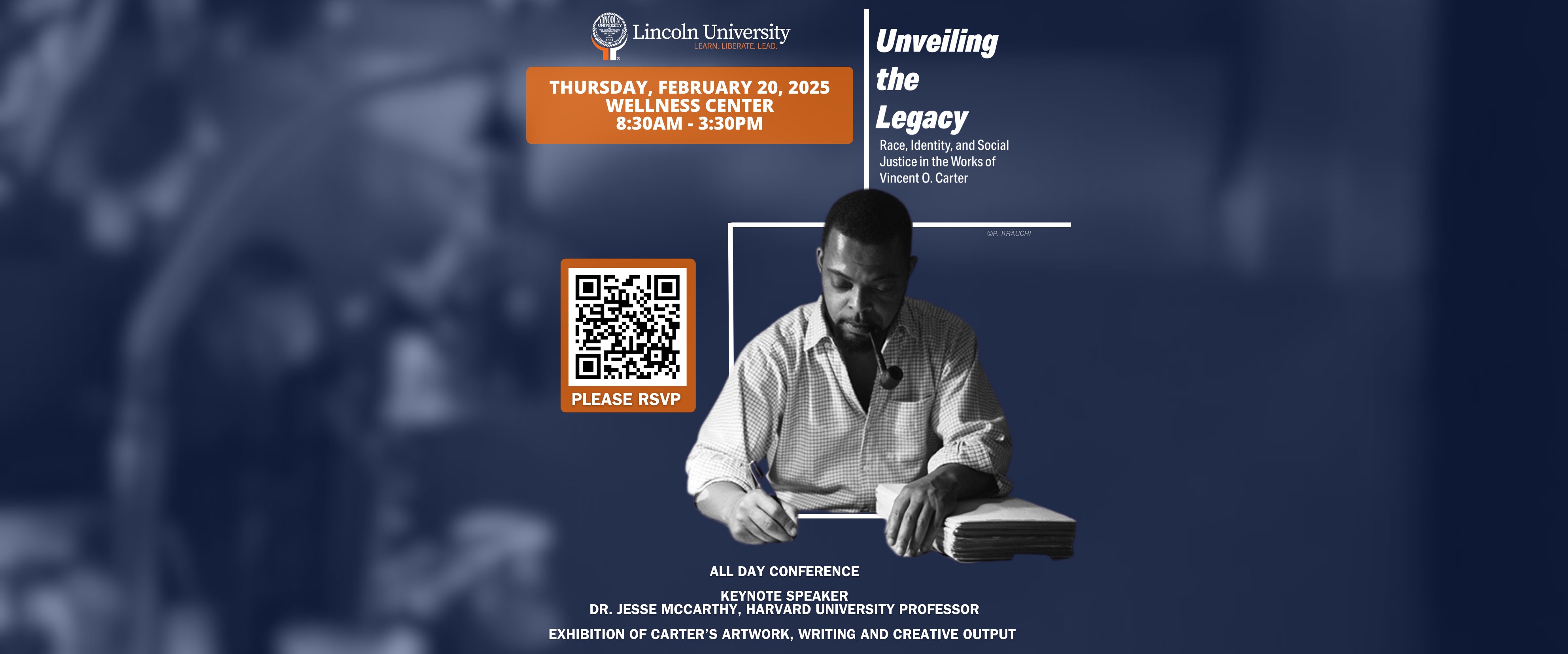 Unveiling the Legacy: Vincent O. Carter Conference on Thursday, February 20th, 2025