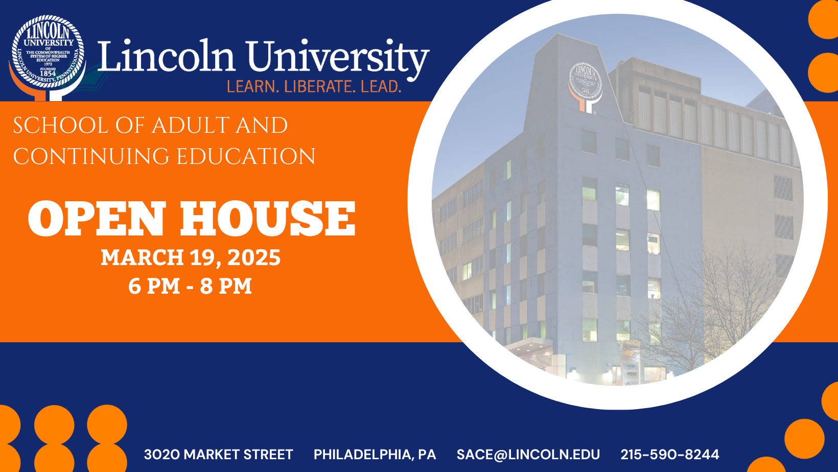 School of Adult and Continuing Ed Open House