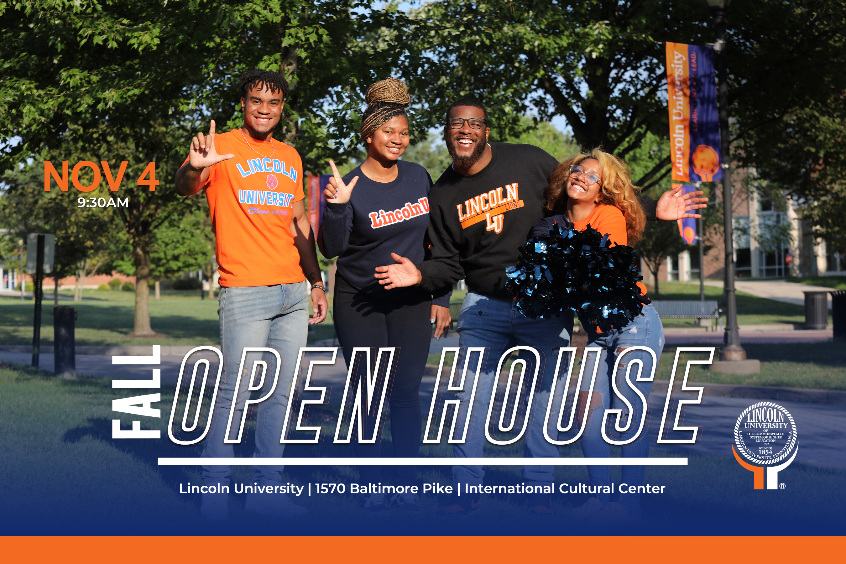 Open House Information, Admissions