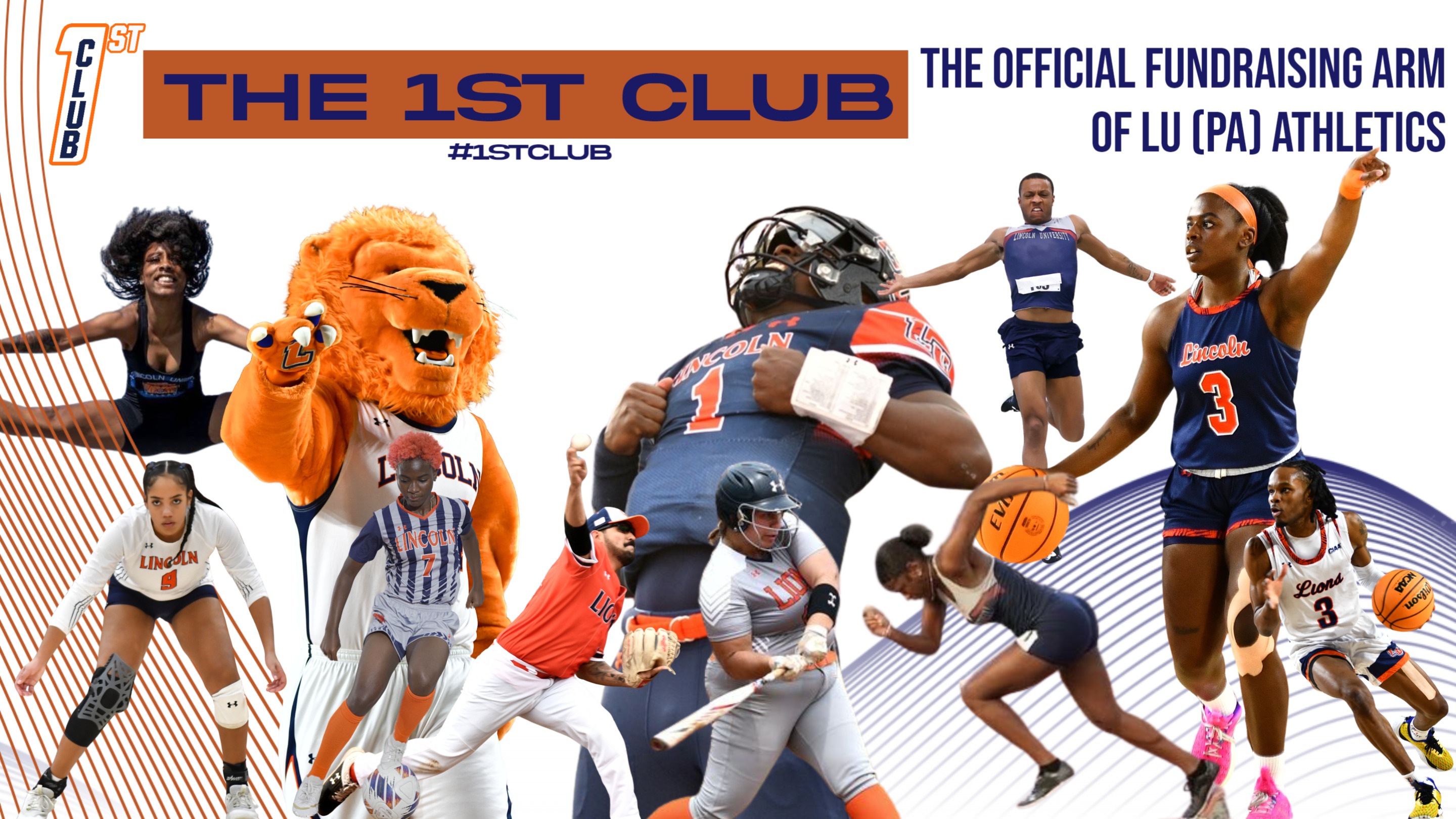 1st Club Flyer with Lincoln Athletes photo'd