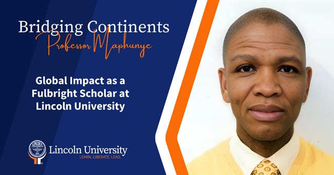 Professor Kealeboga J. Maphunye, a distinguished political scientist, scholar, researcher, election observer from South Africa, and Fulbright Program Scholar-In-Residence at our Department of Political Science. 